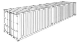Hardtop-container (40HT)